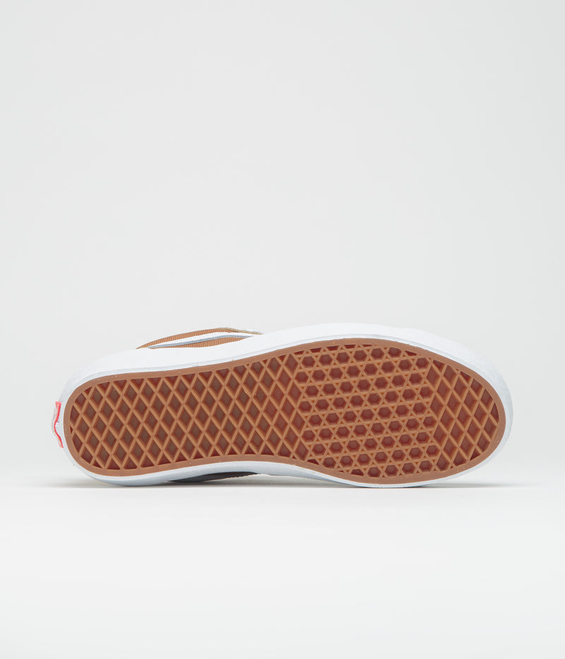 Vans Skate Old Skool 36+ Shoes in Khaki and Burnt Orange