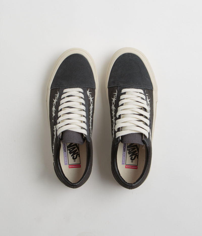 Vans Skate Old Skool Shoes in Splatter Grey