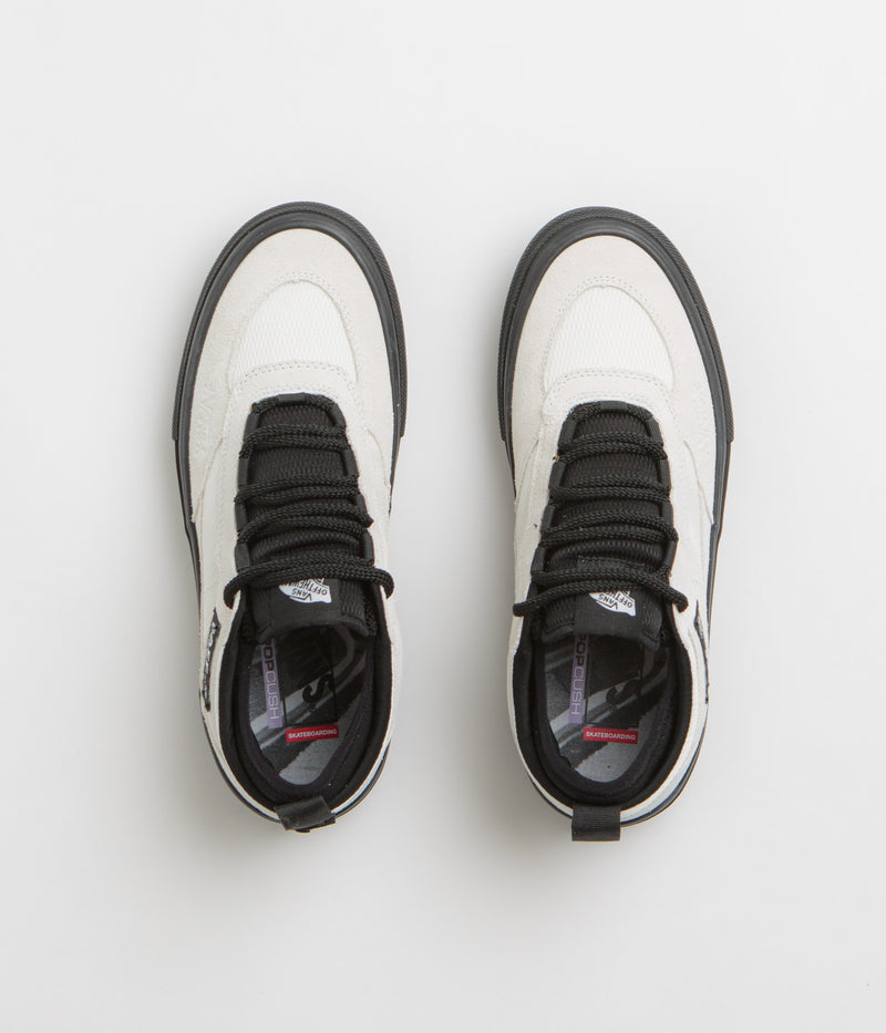 Vans Skate Safe Low Shoes in (Atiba) Bone White and Black