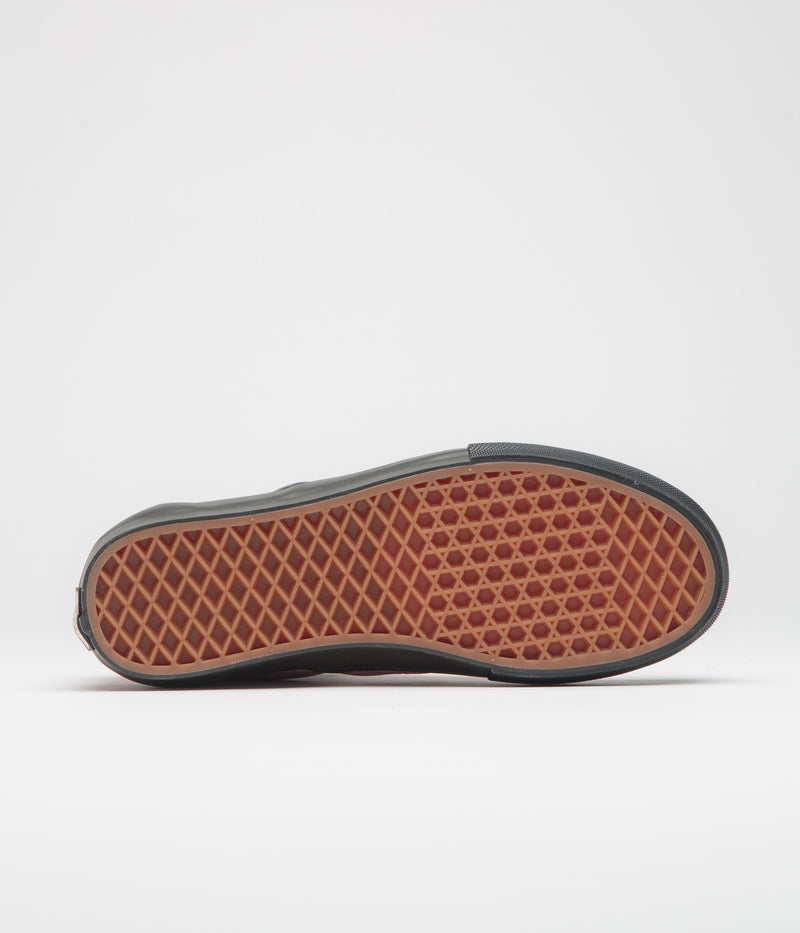 Vans Skate Slip-On Shoes in Pink and Black