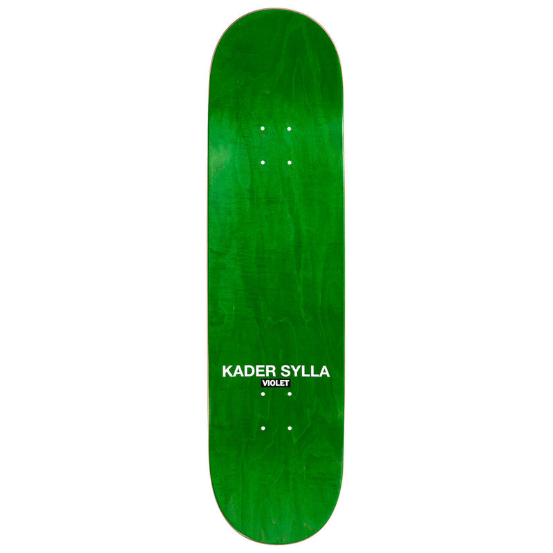 Violet Leather Pattern Kader Sylla Skateboard Complete - 8.38"