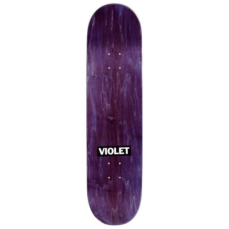 Violet Lollipop Skateboard Deck - Yellow - 8.50"