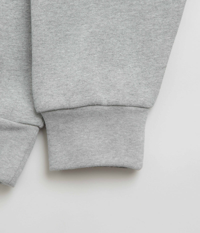 Welcome Barb Applique Crewneck Sweatshirt in Heather