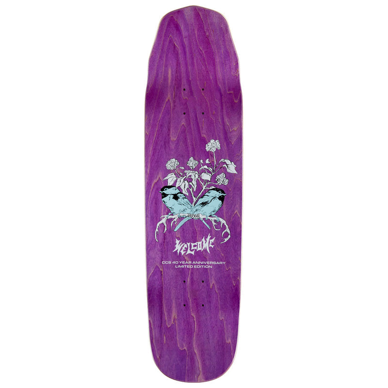 Welcome x CCS Nora Fairy Tale on Wicked Queen Skateboard Deck - 8.60"