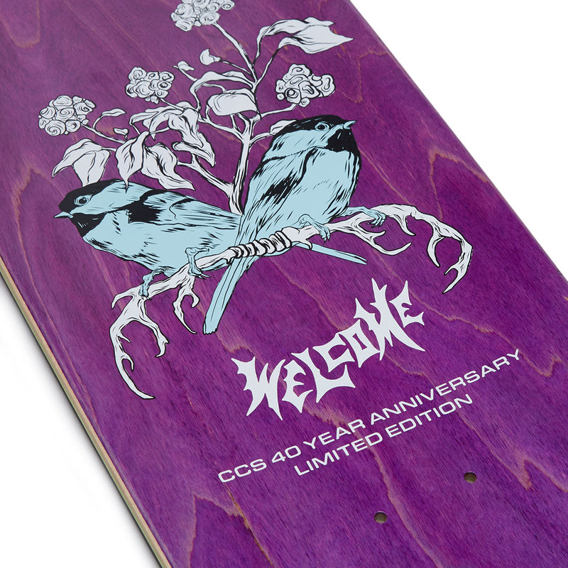 Welcome x CCS Nora Fairy Tale on Wicked Queen Skateboard Deck - 8.60"