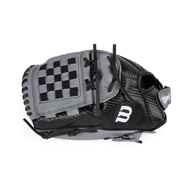 Side view of Wilson A360 Carbonlite All Positions 12.5" Glove.