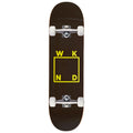 WKND Logo MC Skateboard Complete - Brown/Yellow - 8.50"