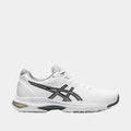 Side view of Women's Asics Netburner Ballistic FF 2.
