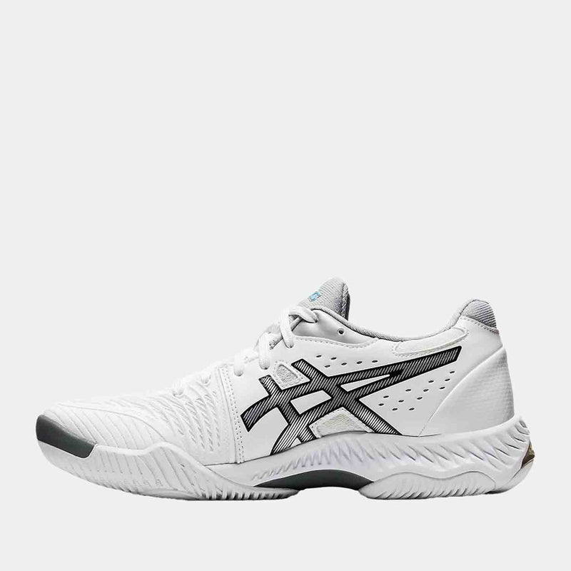 Side view of Women's Asics Netburner Ballistic FF 2.