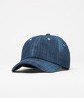 Yardsale Faded Slub Denim Cap in Blue