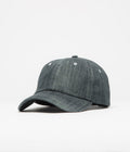Yardsale Faded Slub Denim Cap in Dark Blue