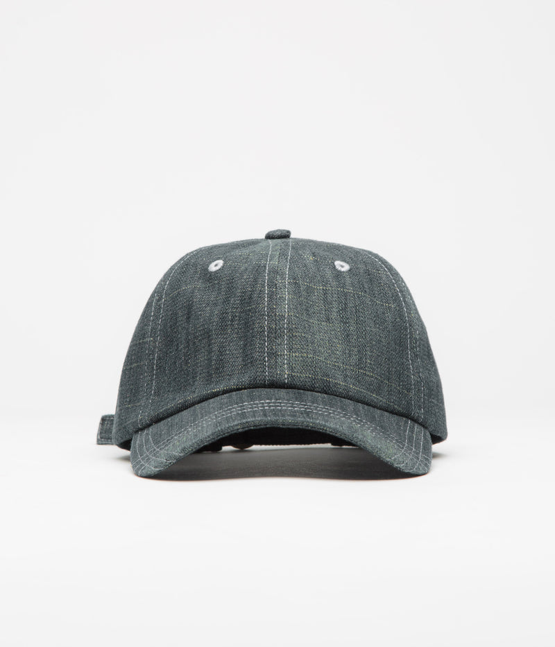 Yardsale Faded Slub Denim Cap in Dark Blue