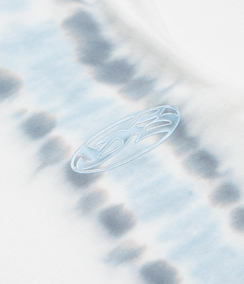 Yardsale Flower Tie Dye T-Shirt in White