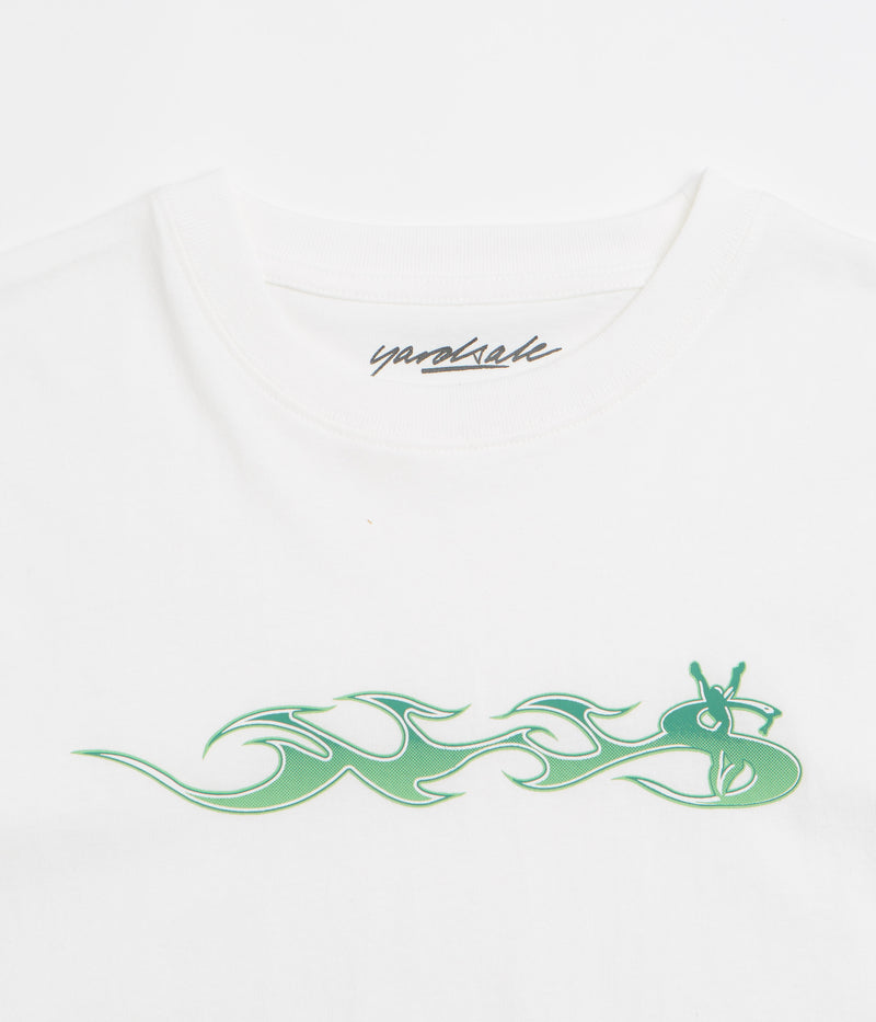 Yardsale Phantasy Flame T-Shirt in White
