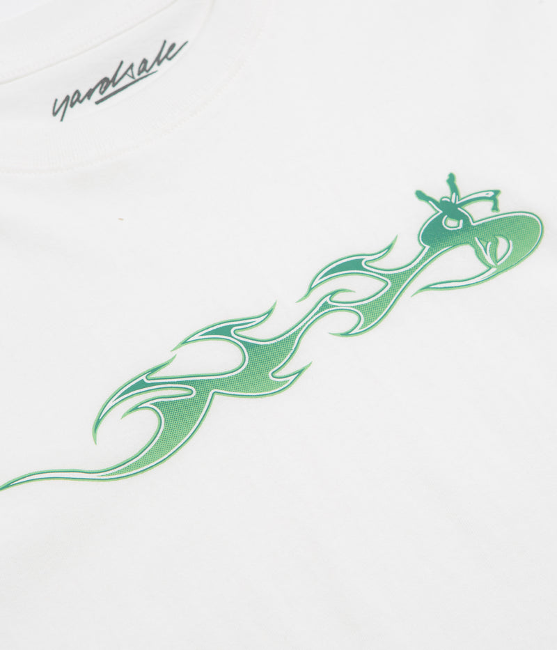Yardsale Phantasy Flame T-Shirt in White