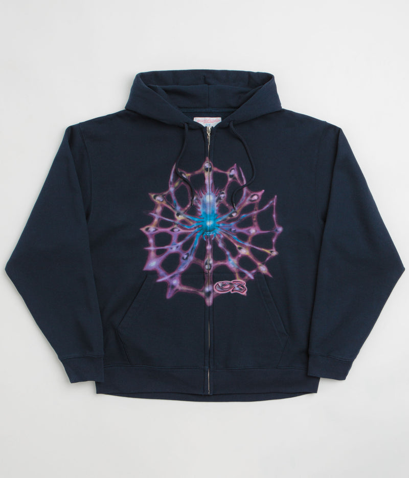 Yardsale Webber Full Zip Hoodie in Navy