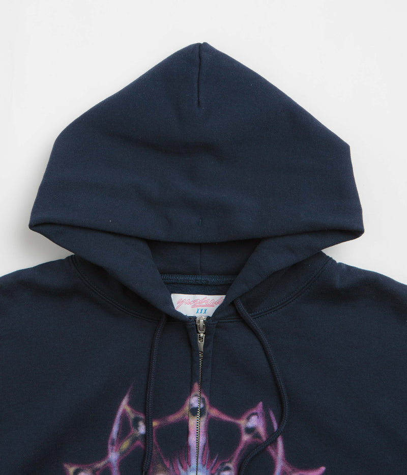 Yardsale Webber Full Zip Hoodie in Navy