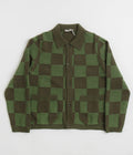 YMC Baker Cardigan in Green