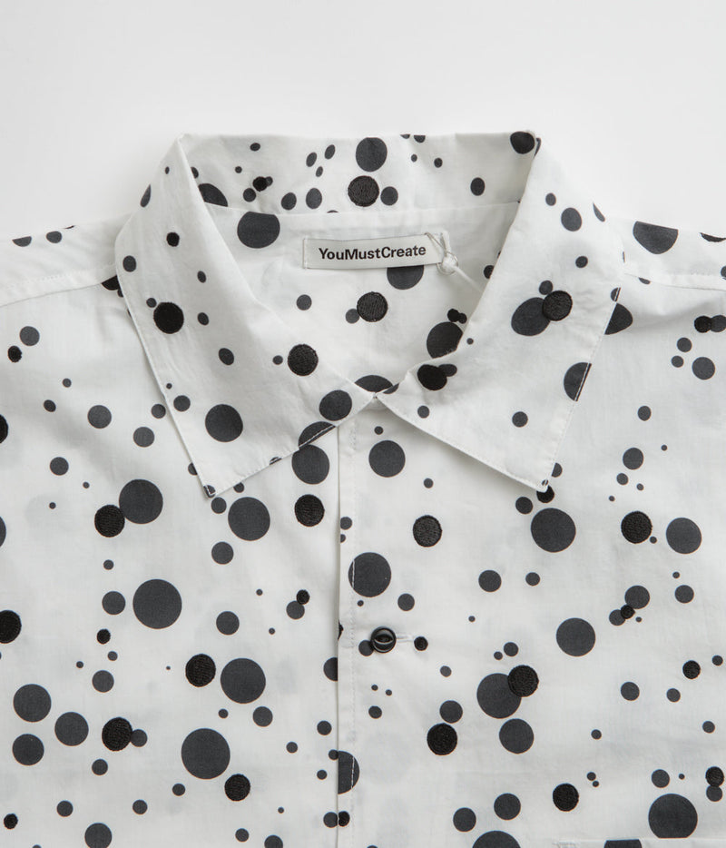 YMC Sidri Shirt in White and Black