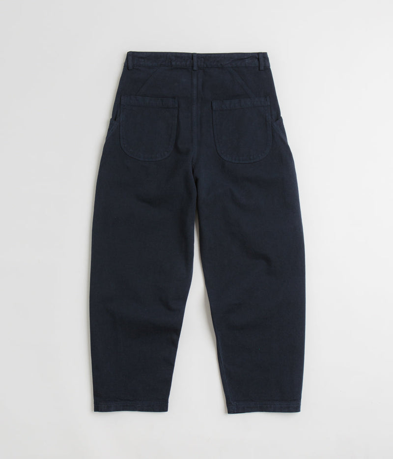 YMC Twisted Seam Trousers in Navy